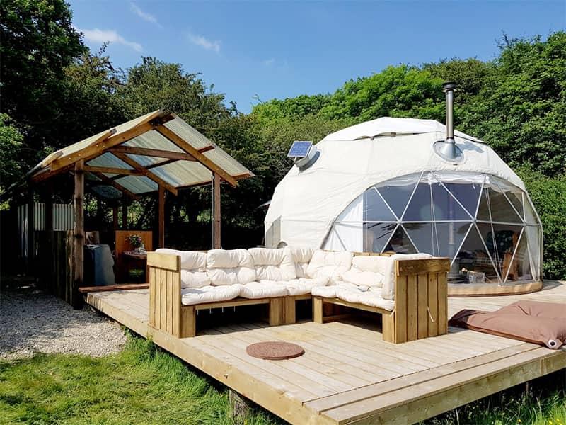Glamping luksusowe udogodnienia