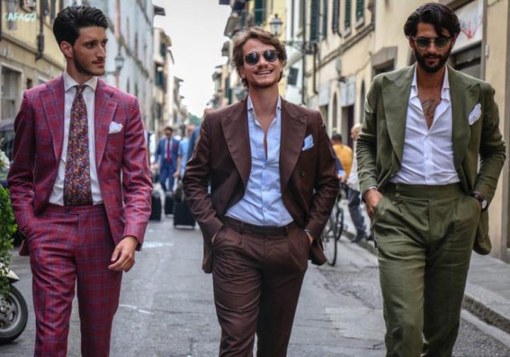 Kolorystyka w modzie męskiej