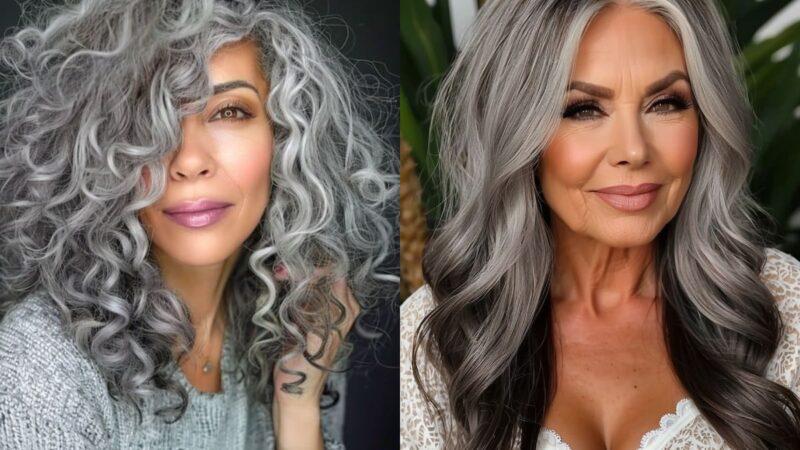 Atrakcyjność a siwe włosy