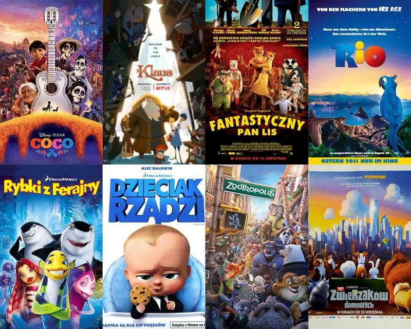 Najlepsze filmy animowane dla dzieci i dorosłych
