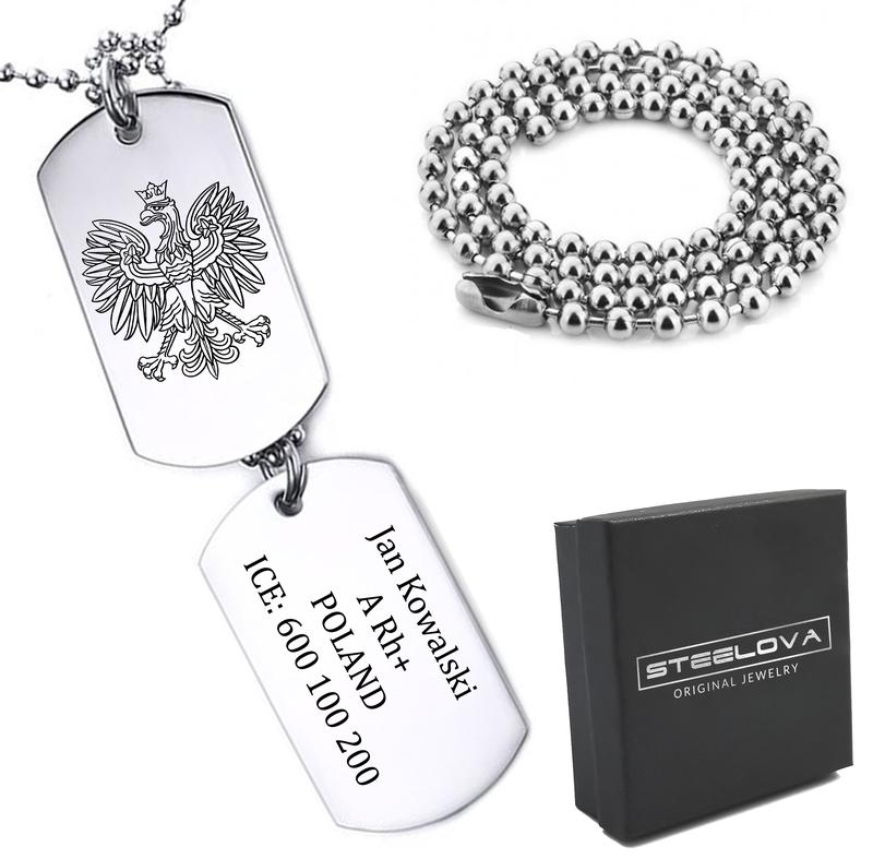 Nieśmiertelnik męski