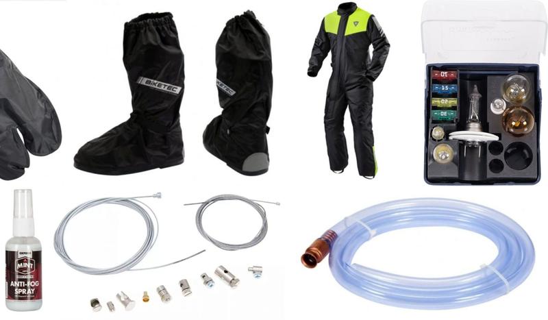 Akcesoria na motor dla bezpieczeństwa